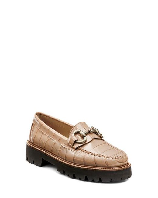 GH BASS Leather Lianna Bit Croco Weejun Loafers main image 1