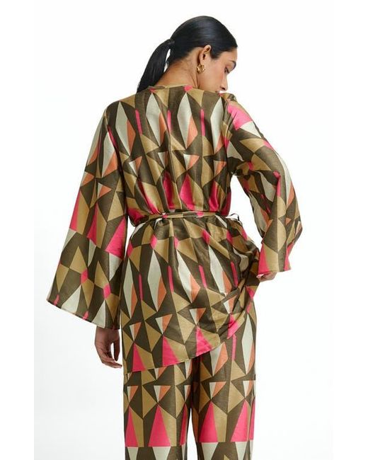 Diarrablu Multicolor Short Duster