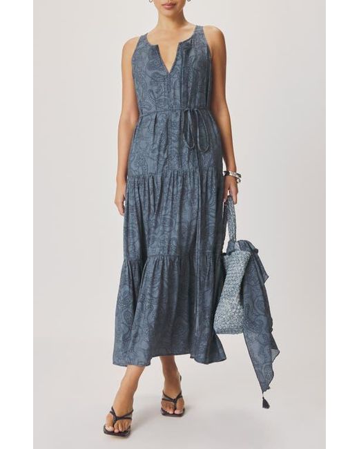 emilio pucci long sleeve dress EMILIO PUCCI Blue, Purple Abstract Print Long Sleeve Dress Size M – The  Paper Bag Princess main image 0