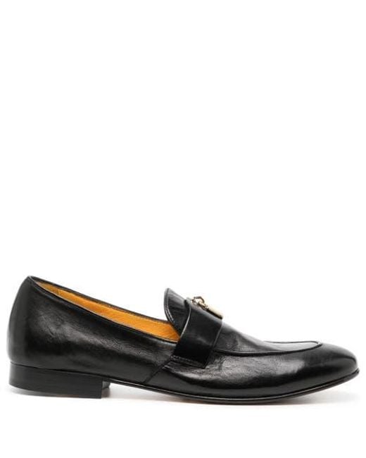 Madison Maison Black Flat Lock Loafer