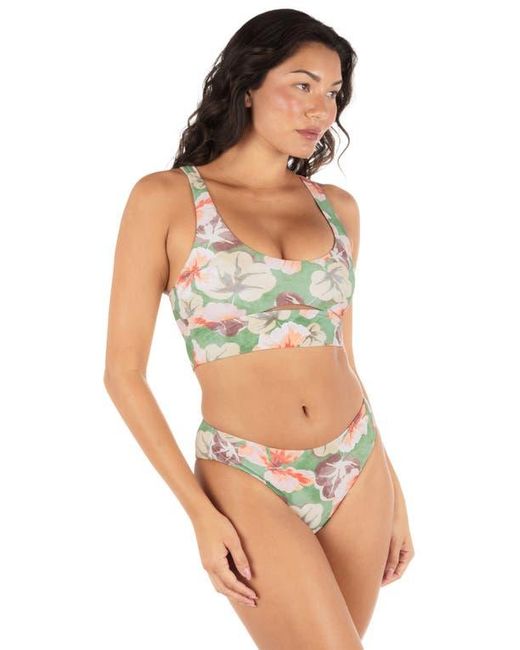 Hurley Multicolor Gingko Cloud Bikini Bottom