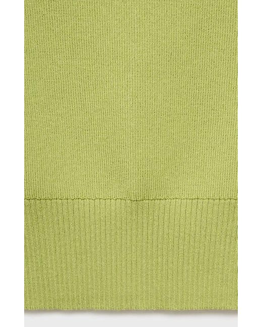 Mango Green Crossed Back Sweater Tank