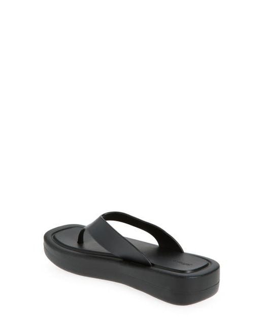 Jeffrey Campbell Black Darcie Flip Flop