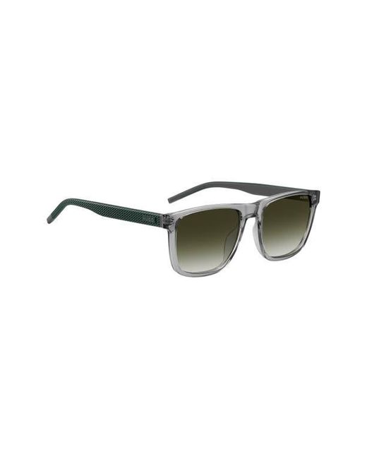 HUGO Green 56Mm Gradient Rectangular Sunglasses for men