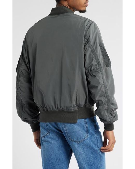 Alpha Industries Gray L-2B Paratrooper Flight Jacket for men