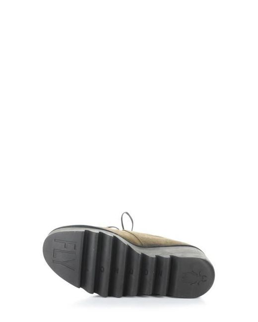 Fly London Green Brak Wedge Bootie