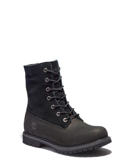 Timberland Black Authentic Waterproof Mid Hiking Boot