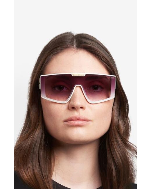 Carrera Brown Victory C 99Mm Rectangular Mask Sunglasses