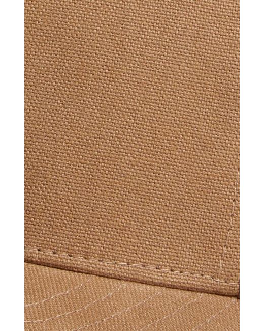 Amiri Brown Ma Cotton Canvas Baseball Cap for men