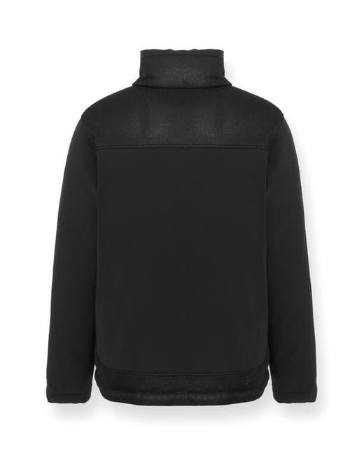 Colmar Black Mixed Media Waterproof Down Jacket for men