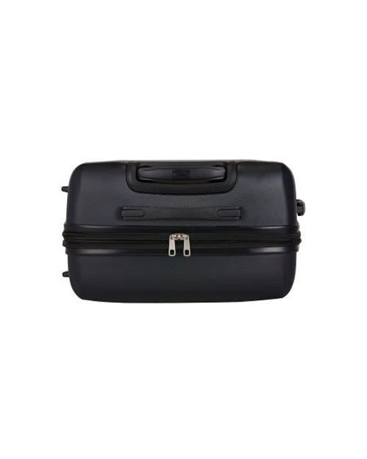 Bugatti Black Manchester Hardside Carry-On With Double Wheels