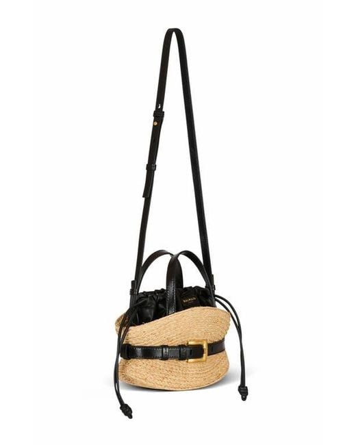 Balmain Black Shuffle Mini Bag