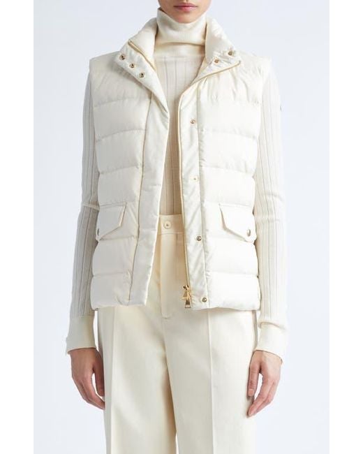 Moncler Natural Besset Down Puffer Vest