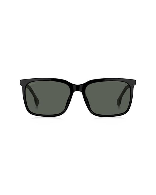 Boss Black 57mm Rectangular Sunglasses