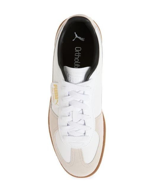 PUMA White Palermo Sneaker