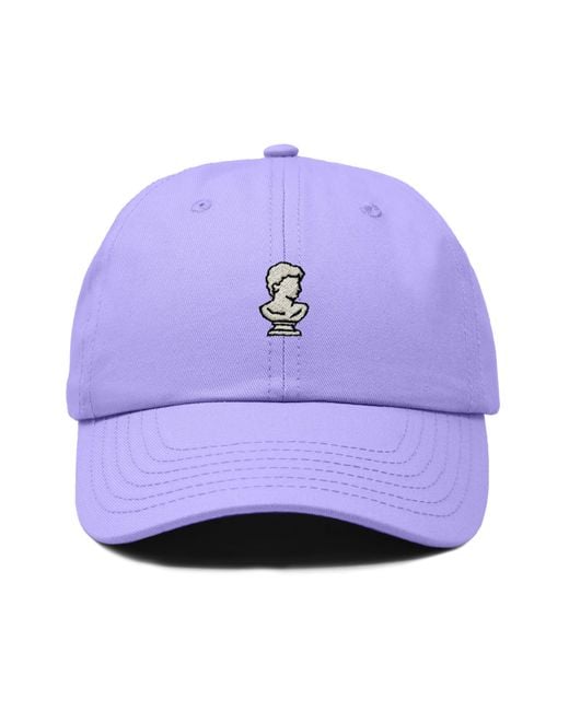 Alix Purple Sculpture Dad Cap for men