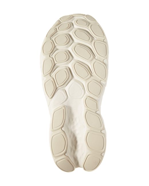New Balance White Fresh Foam X More V4 Running Shoe