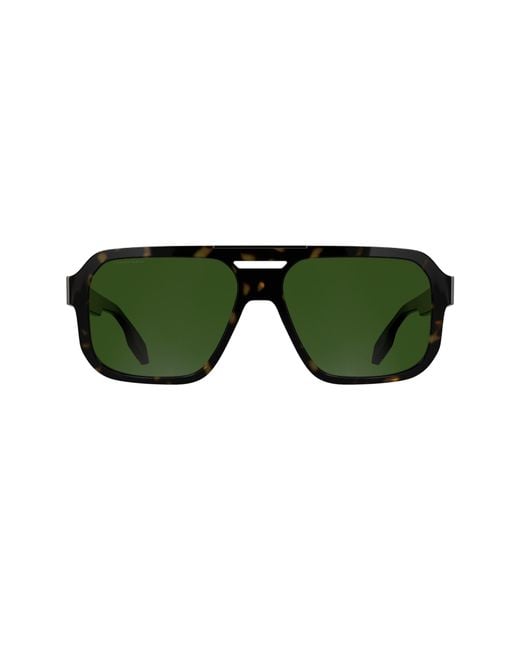 Canada Goose Green 59Mm Modified Rectangular Sunglasses for men