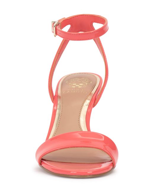 Vince Camuto Jefany Ankle Strap Wedge Sandal in Pink