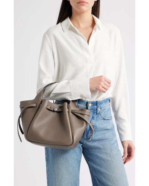Tory Burch Brown Small Romy Tote