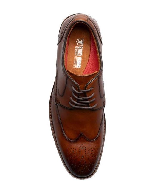 Stacy Adams Brown Bennett Longwing Derby for men