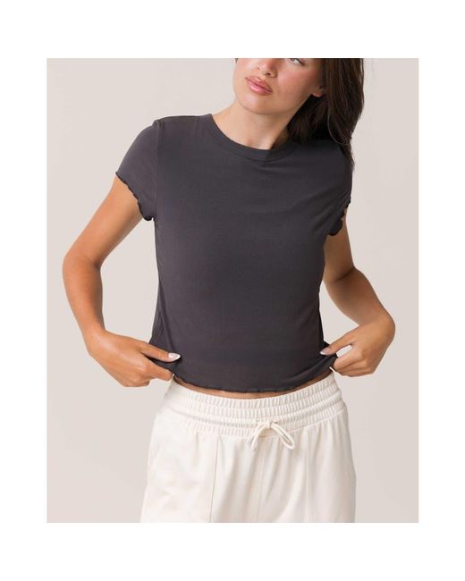 Nanis Blue Modal Valley Tee