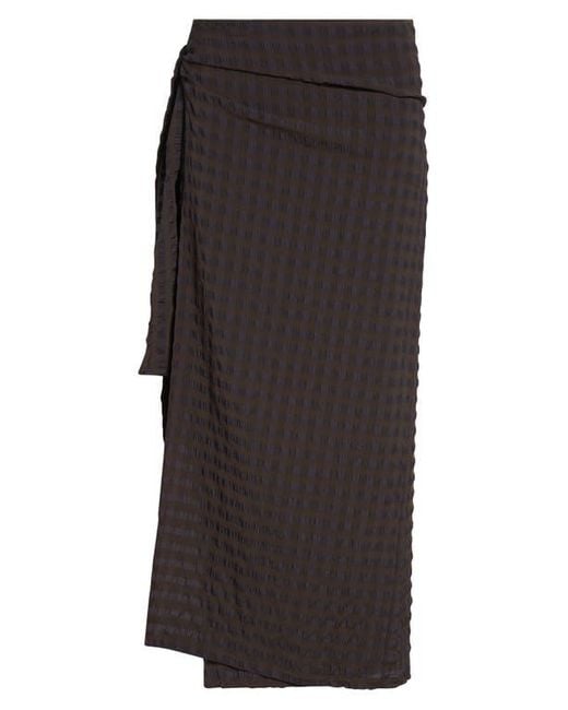 Paloma Wool スカート　wrap skirt CHARCO-Wrap skirt, featuring side buttons for opening and closure
