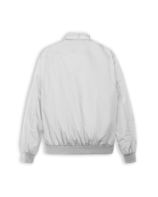 Members Only Gray Classic Iconic Racer Jacket for men