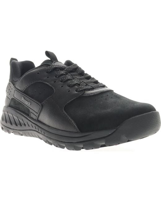 Propet Black Visper Waterproof Sneaker