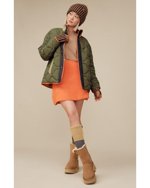 Ugg Brown Esmee Leather Cuffable Tall Boot
