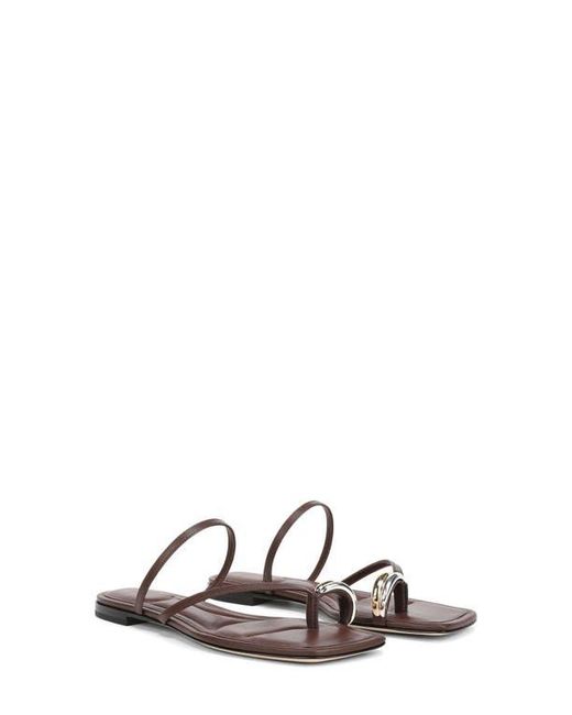 Vince White Polli Toe Loop Sandal