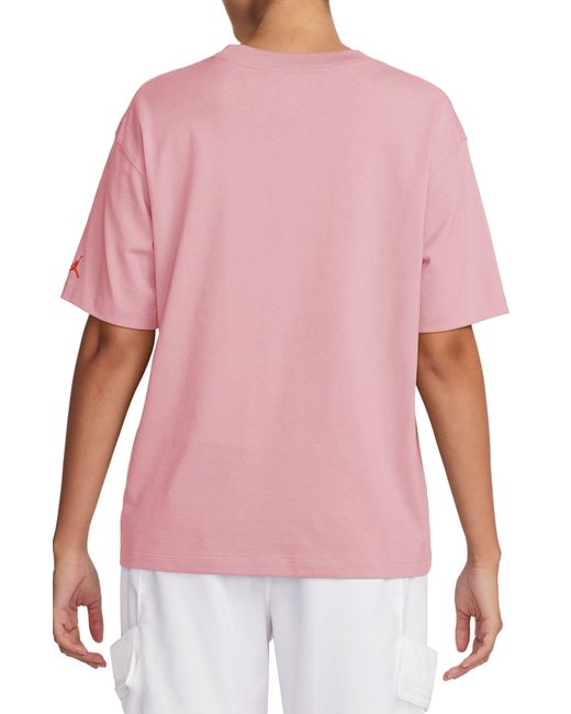 Nike Pink Flight Heritage Graphic T-shirt
