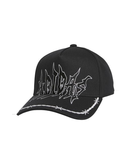 Adidas Black Goth High Crown Baseball Cap for men