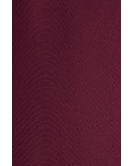 Sonya Moda Purple Belluno Off The Shoulder Column Gown
