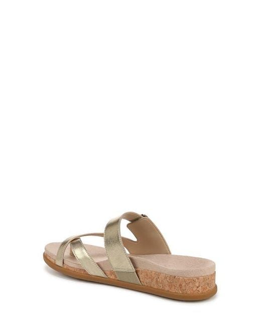 Vionic Metallic Carmela Platform Sandal
