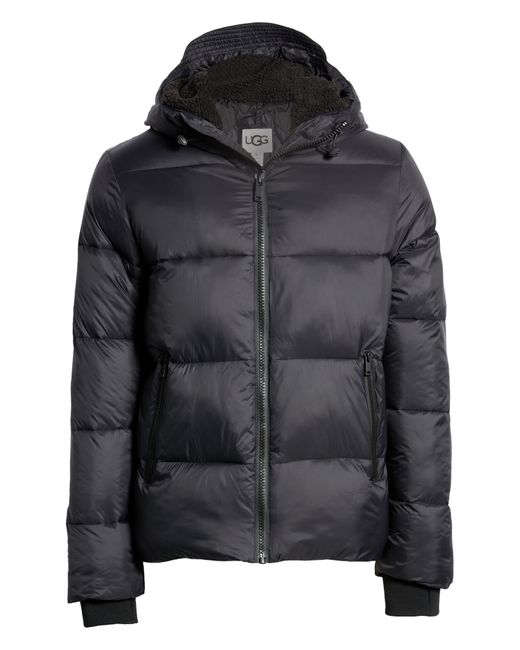 Ugg Men's Brayden Puffer Jacket - Black - Size Small