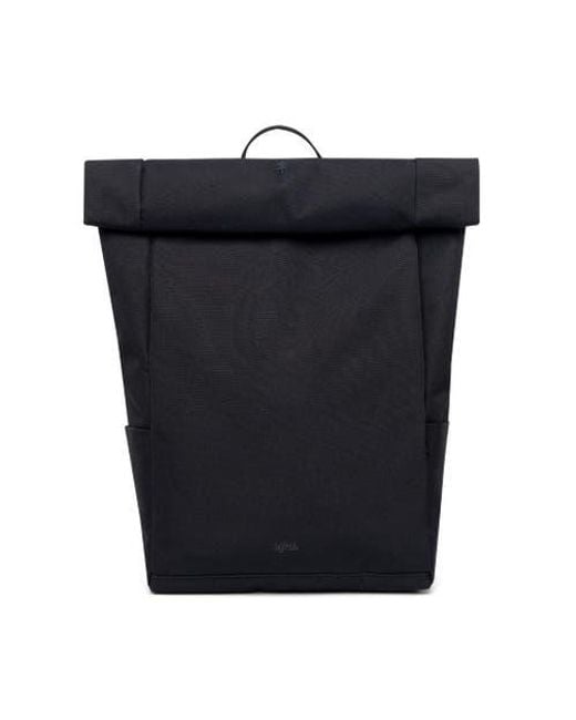 Lefrik Black Roll Backpack