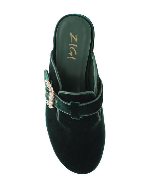 Zigi Black Macarena Platform Clog