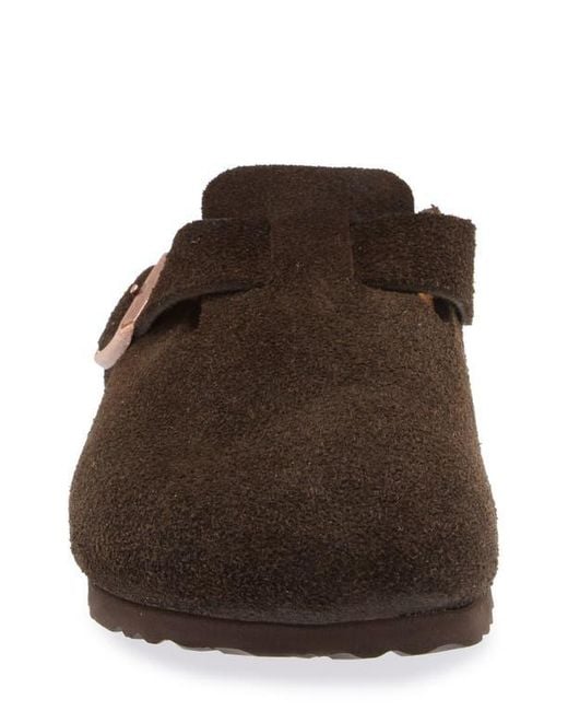 Birkenstock Brown Boston Soft Footbed Clog