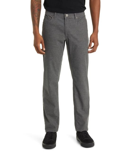 Brax Cooper Look Flex Cotton Blend Pants in Gray for Men