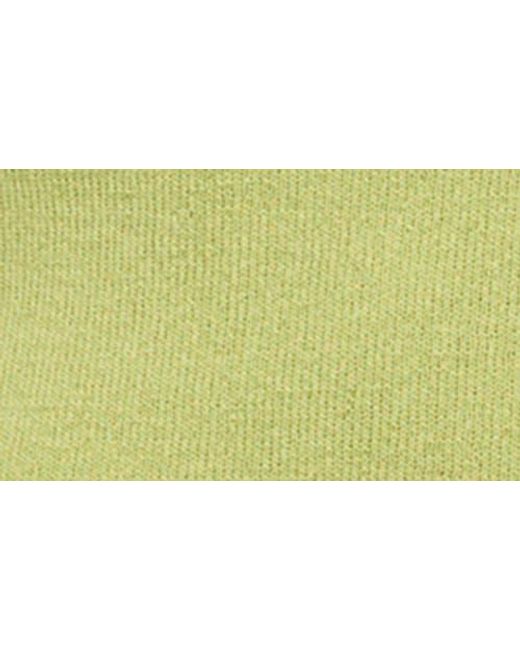 Mango Green Crossed Back Sweater Tank