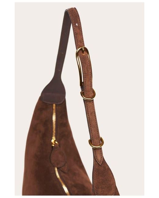 Liffner Brown Moon Hobo Bag
