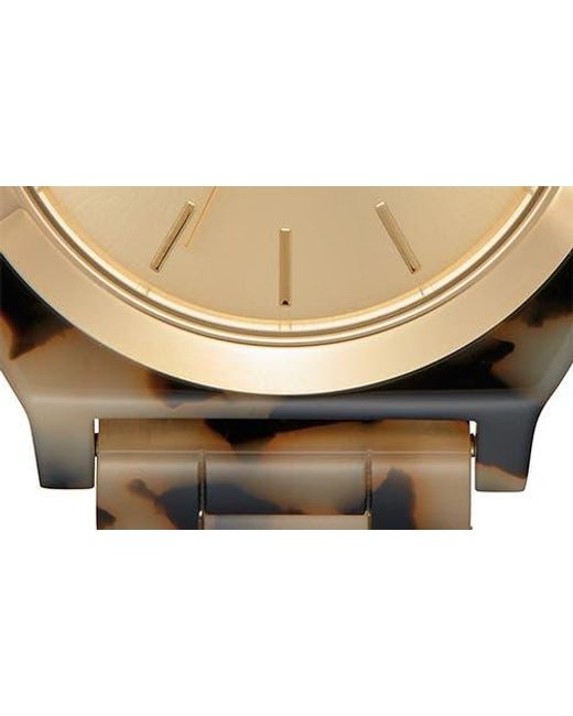 Nixon Natural The Time Teller Acetate Bracelet Watch