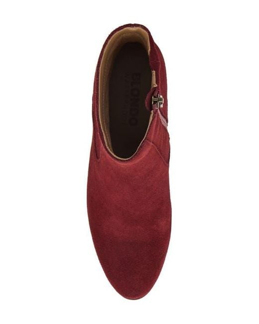 Blondo Red Hylia Waterproof Bootie