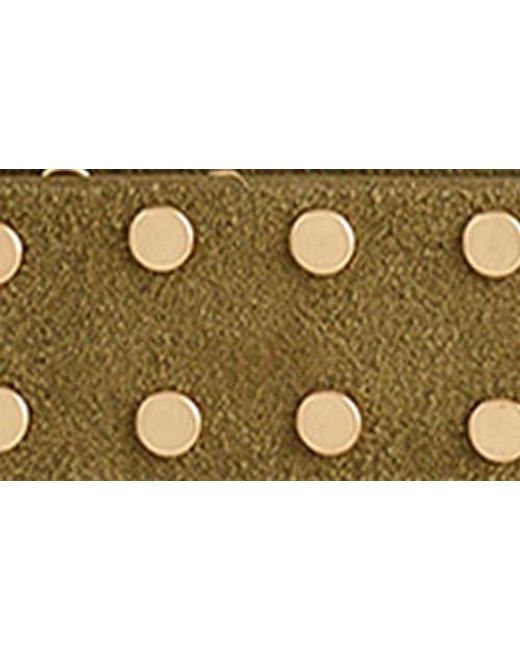 Madewell Multicolor Flat Studded Western Suede Belt
