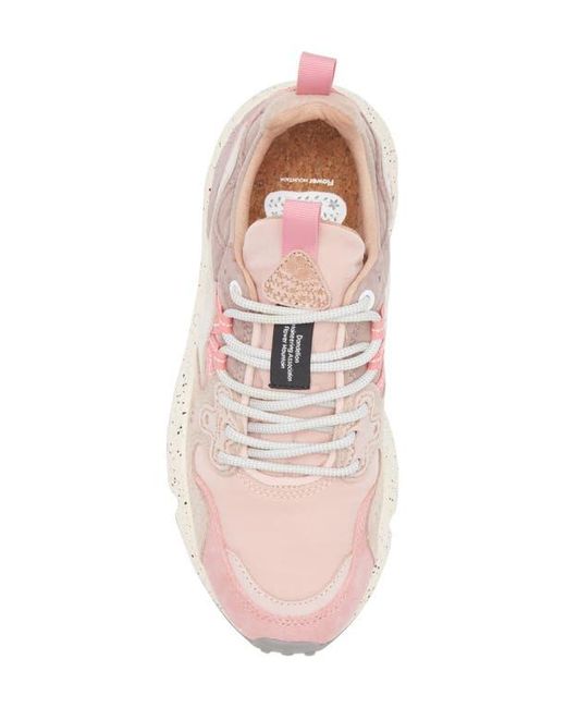 Flower Mountain Pink Yamano 3 Sneaker