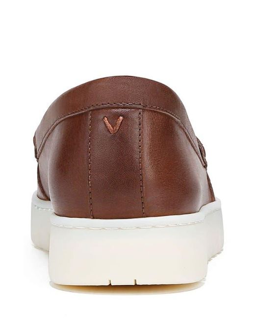 Vionic Brown Uptown Penny Loafer for men