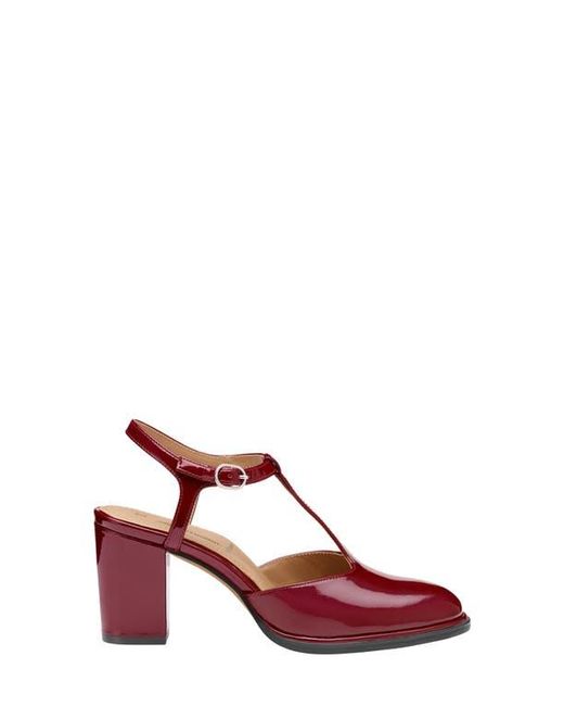 Johnston & Murphy Red Amy T-Strap Pump