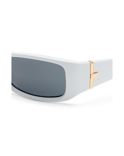 Le Specs Multicolor Du Jour 60Mm Rectangular Sunglasses