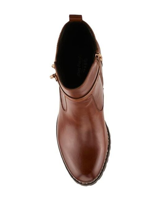 Spring Step Brown Gyanna Bootie